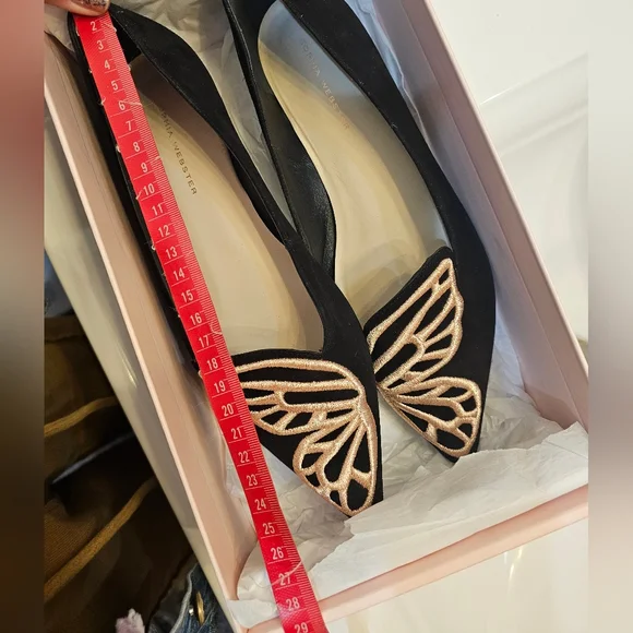 Sophia Webster Bibi butterfly flat size 40.5 - Picture 10 of 10